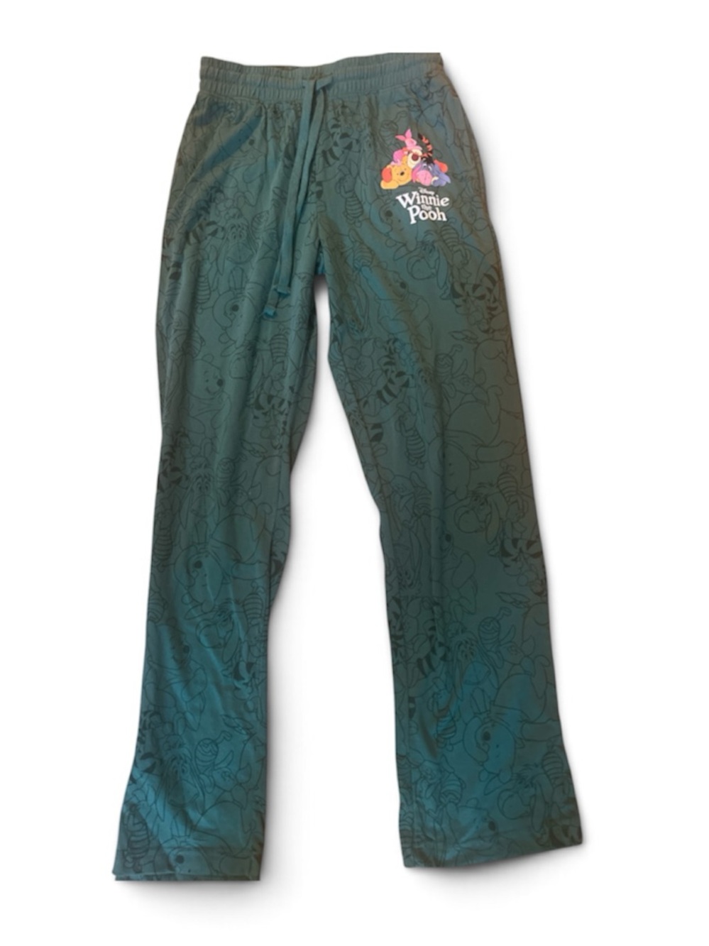 Disney Winnie the Pooh Teal Green Lounge Pants